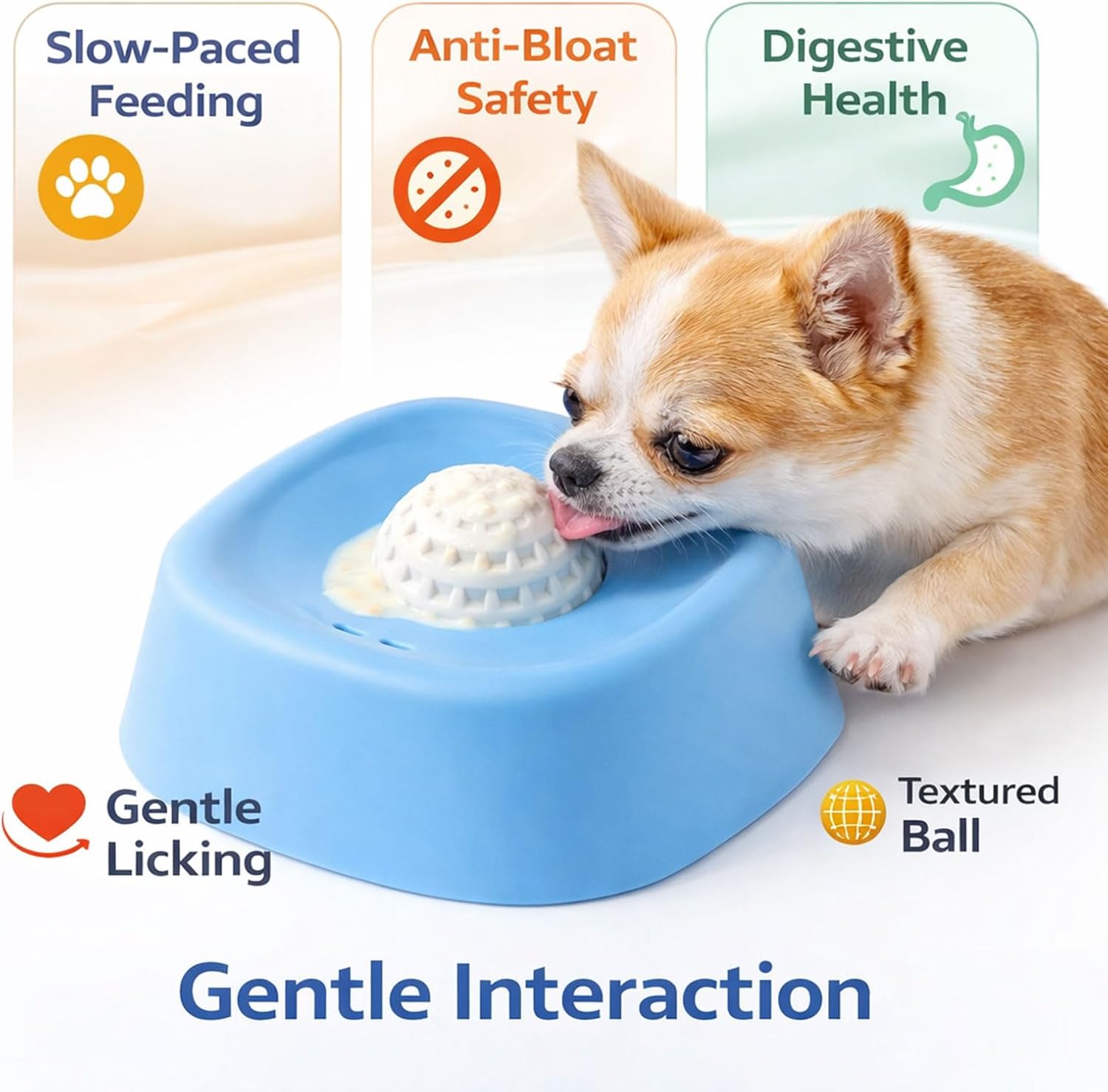 Interactive LickBall Bowl - EazeeHaven